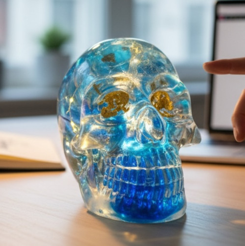 Totenkopf lampe xxl - , schädel
