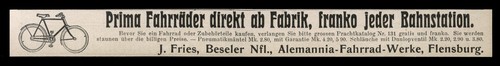 Alte werbung reklame 1909 - alte,