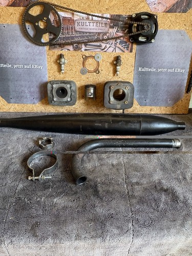 Auspuff set schwarz - auspuff,