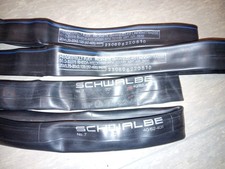 4x Fahrradschlauch AV/Schraderventil, 2x Schwalbe, 2x Prophete, 20x1,75-20x2,125