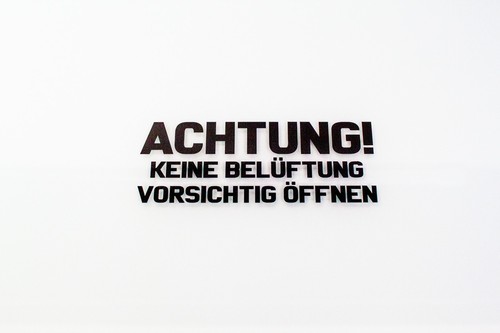 Achtung keine belüftung auto - keine,