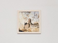 Wartburg in hellem Holzrahmen