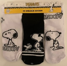 SNOOPY PEANUTS 3 PAAR DAMEN
