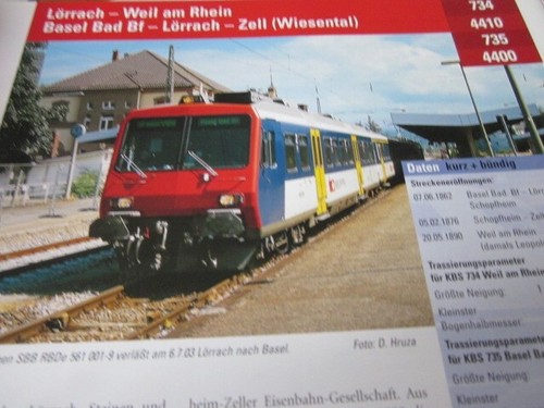 Eisenbahn kursbuch strecken - ,