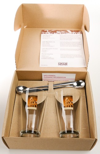 Rastal set for two latte - set,
