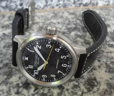 Marken-Flieger-Automatik mit 2 Bändern; ETA-Werk, CHEZARD 2842F, 1x Band 2. Wahl