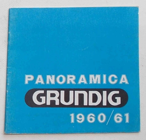 Grundig panorama 1960 - grundig, 1960/61