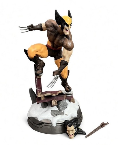 Statue wolverine men 24cm - statue, x-men