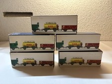 5x PIKO Güterwagen  LEERKARTON Leerverpackung  #K1