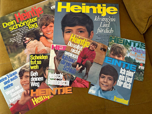 Heintje 8 schallplatten - –,