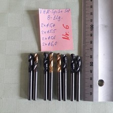 Vhm spiralbohrer set 8tlg - vhm-spiralbohrer-set,, 8tlg: