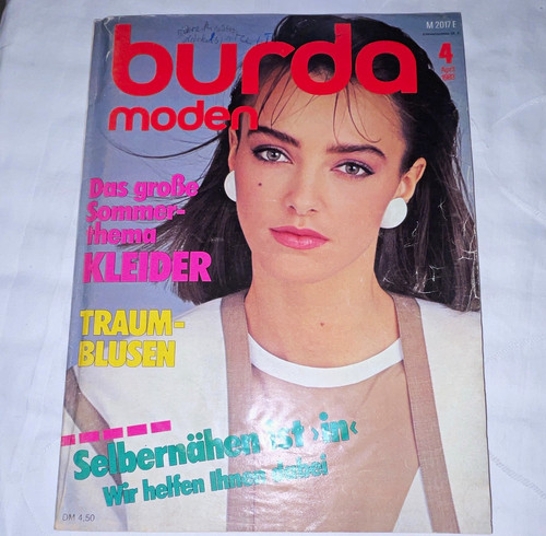Burda moden zeitschrift april - zeitschrift,