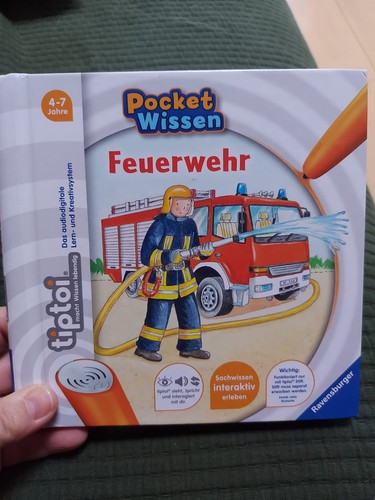 Tiptoi feuerwehr pocket wissen - feuerwehr,