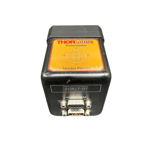 Thorlabs pa430 polarimeter - thorlabs,
