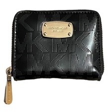 Michael Kors Geldbörse Geldbeutel jet set travel Schwarz