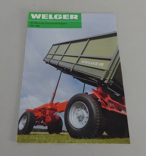 Prospekt broschüre welger - prospekt,