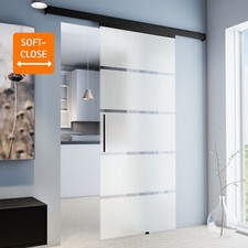 Wunschmaß Schiebetür schwarz