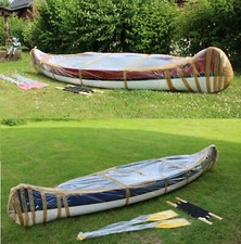 Boot / Boote Canadier / Kanadier Kanu / Kajak 1-4 Sitze / Sitzbänke + Paddel neu
