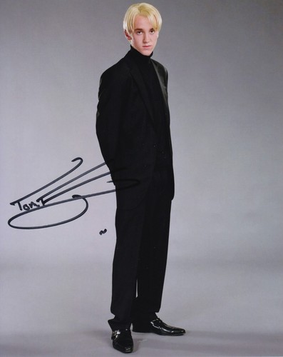 Tom felton signed autograph - signed,