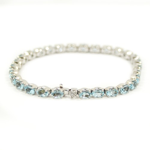 Stern armband 25ct aquamarin - 25ct,