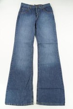 ATO Jeans Hose W28 L34 28/34 blau stonewashed Bootcut Denim C518