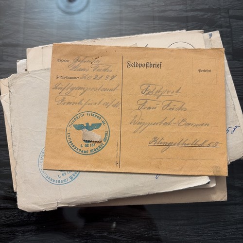 Feldpostbriefe flack - 12,
