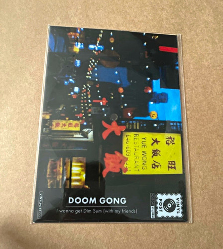 Doom gong pressefoto vinylpost - doom,