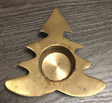 Teelicht Halter Teelichthalter * Messing* Weihnachtbaum * gold