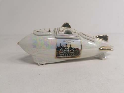 Andenken porzellan zeppelin - porzellan,