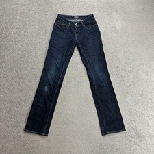 LEVIS Jeans Damen W25 L32 Bold Curve Straight Leg Stretch 19619 Blau Denim