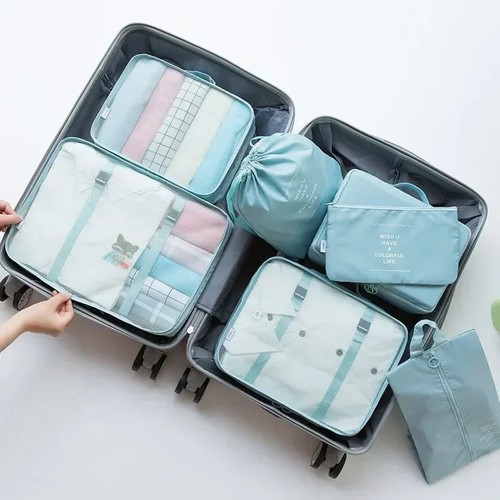 Teiliges reise organizer set - 7-teiliges, reise-organizer