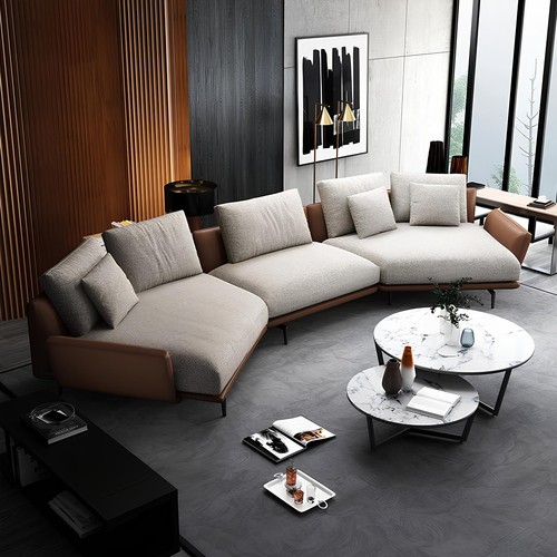 Ecksofa form stoff couch - u-form,
