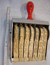 XXL Stempel Zahlenstempel