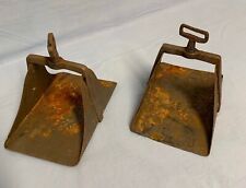 Sammlung antiker Steigbügel aus Eisen (3 Paar)