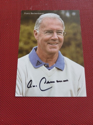 Franz beckenbauer autogramm - beckenbauer,