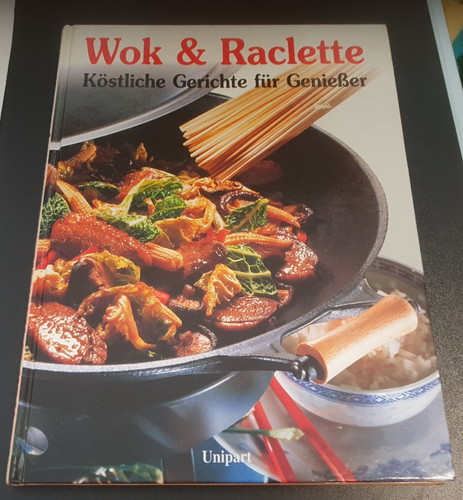 Wok und raclette - raclette, köstliche