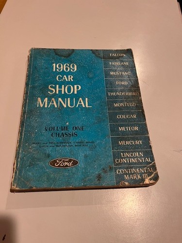1969 ford car service shop - 1969,