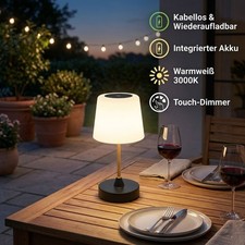 Akku Tischleuchte Briloner LED