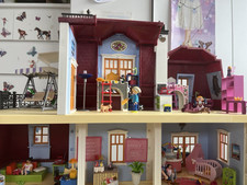Playmobil Haus 70205 mit Zusatzetage und viel Zubehör