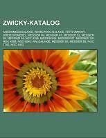 Zwicky katalog buch - zwicky-katalog, |