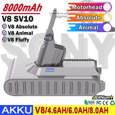 8000mAh Akku Für Dyson V8 SV10 Alle Serien Absolute Pro Animal /Filter& Zubehör