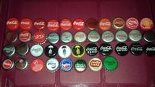 41 VERSCHIEDENE COLA KRONKORKEN