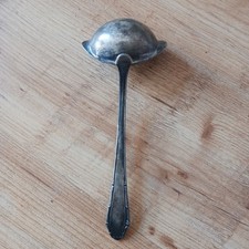 Suppenkelle, Schöpflöffel OKA versilbert 90-er schön