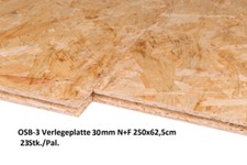 OSB 30mm Verlegeplatte