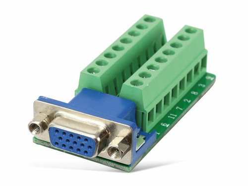 Sub adapter vga 15 - adapter,, 15-polig
