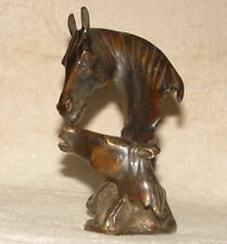 Alte Bronze Pferde Statue