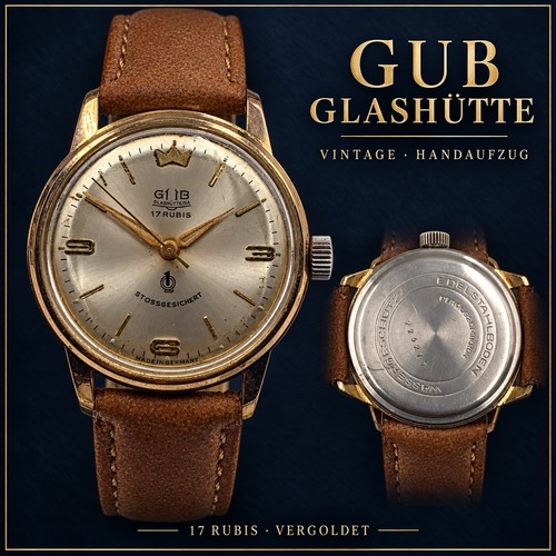 Gub glashütte herrenuhr - gub,