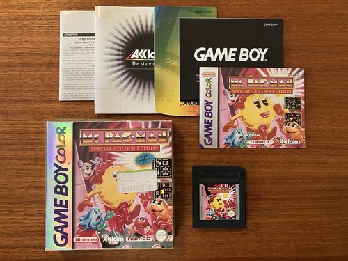 Nintendo gameboy pac man - gameboy, ms.