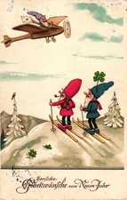 Neujahr, Zwerg, Zwerge, Flugzeug, 1937