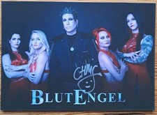 Blutengel Orig Autogramm signiert Musik Rock 2025 - AK